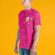 Load image into Gallery viewer, vyriski vyriska vyrui vaikinui vyrams saltiakai saltekai saltibarsciai saltibarsciais saltekais maike maikute marskineliai tshirt beet soup cold pink lietuviskas maistas foodroobai foodrubai kiausinis egg kiausu kiausiniu