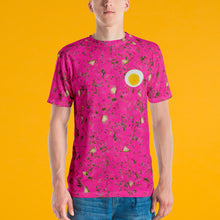Load image into Gallery viewer, vyriski vyriska vyrui vaikinui vyrams saltiakai saltekai saltibarsciai saltibarsciais saltekais maike maikute marskineliai tshirt beet soup cold pink lietuviskas maistas foodroobai foodrubai kiausinis egg kiausu kiausiniu
